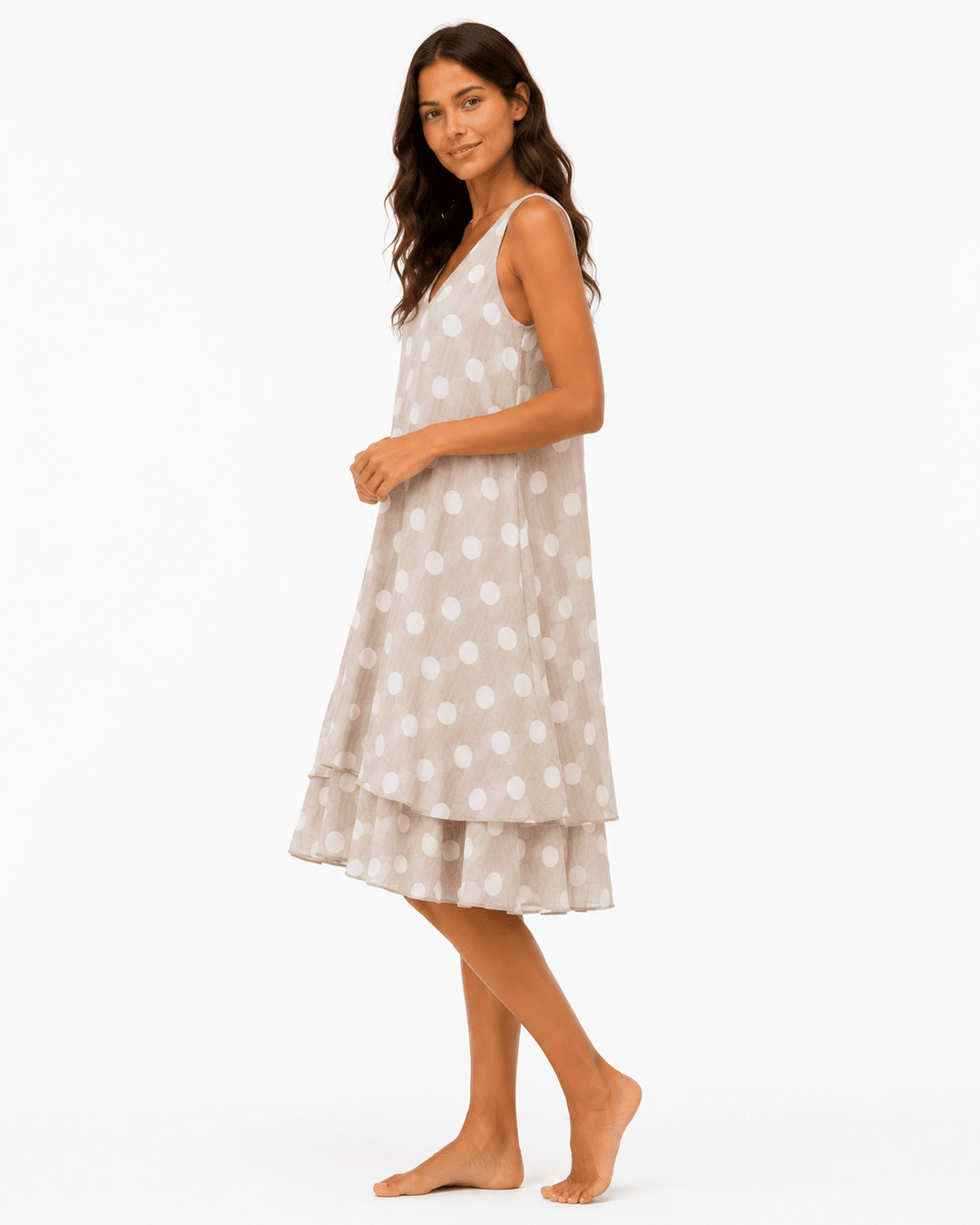 Morena A - line polka dot - Must Boutique