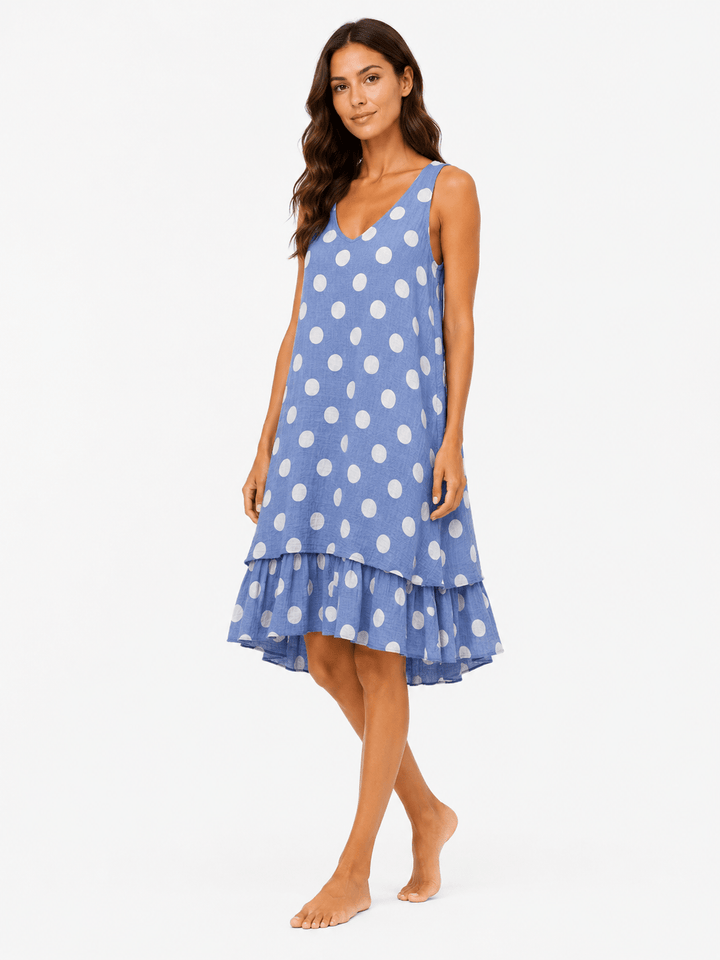 Morena A - line polka dot - Must Boutique