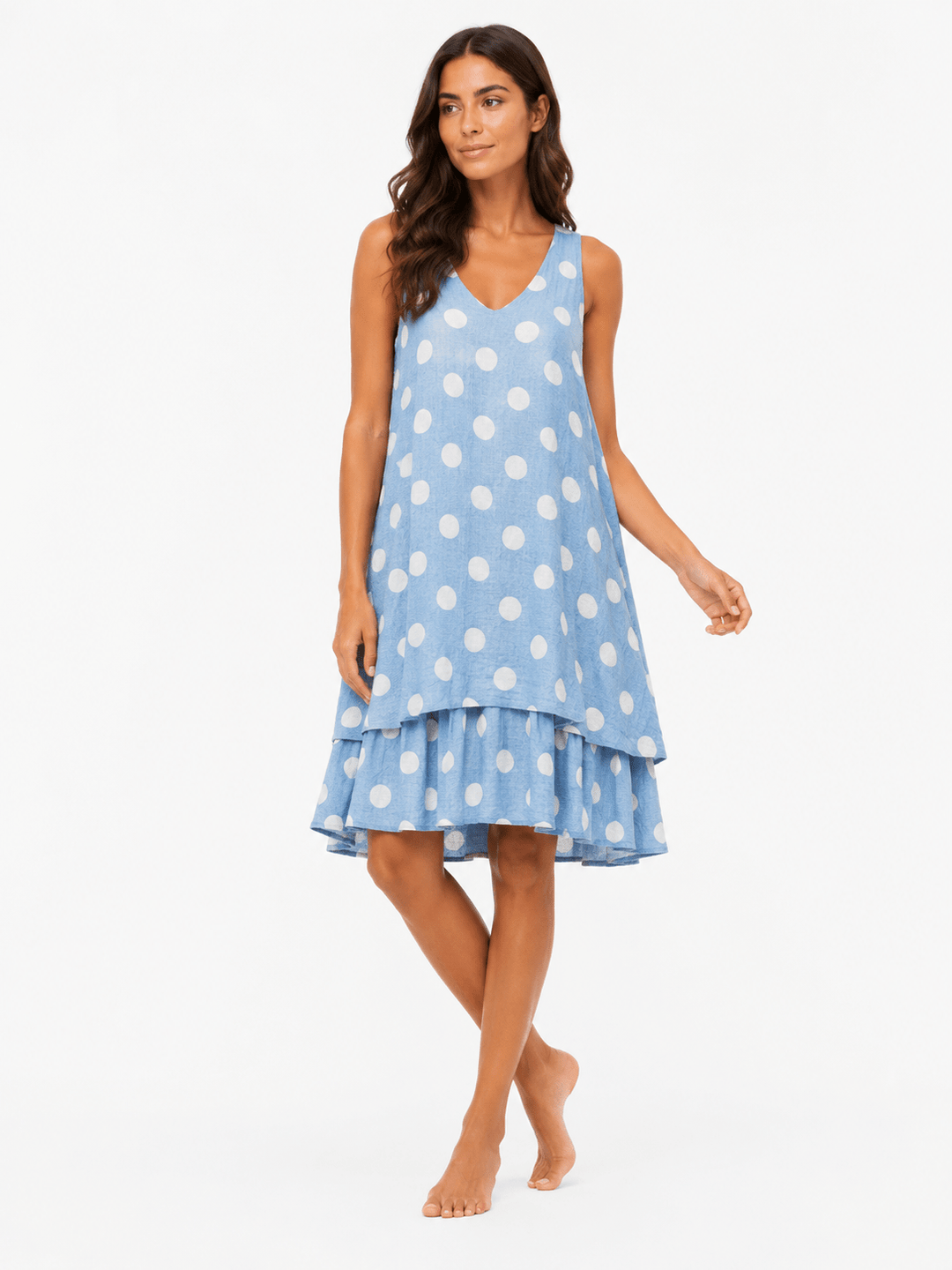 Morena A - line polka dot - Must Boutique