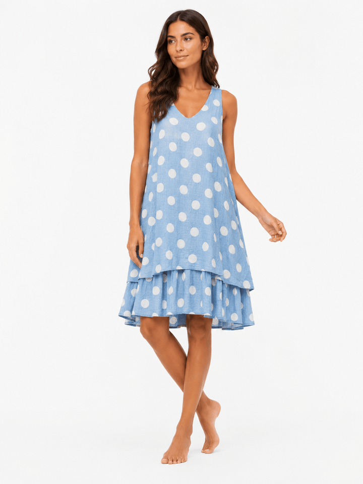 Morena A - line polka dot - Must Boutique