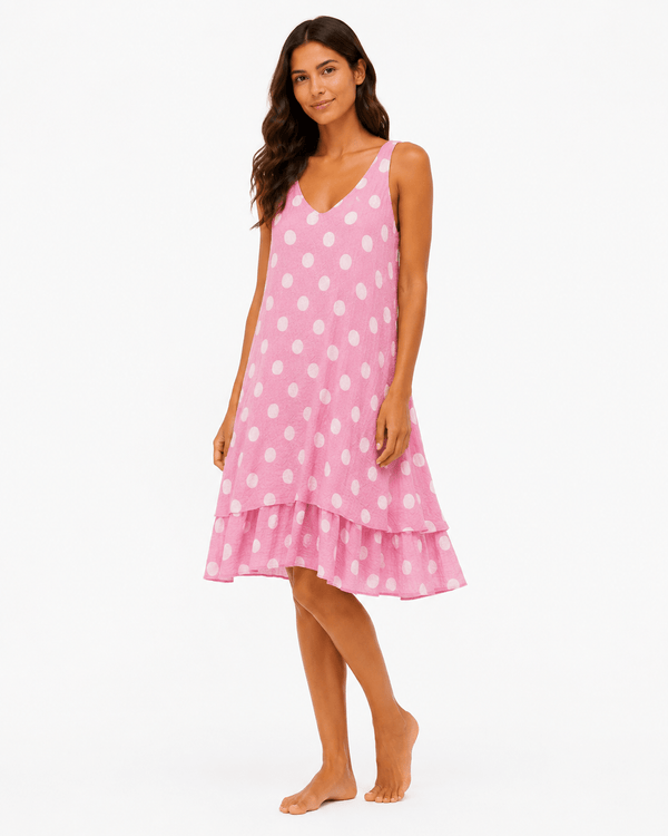 Morena A - line polka dot - Must Boutique