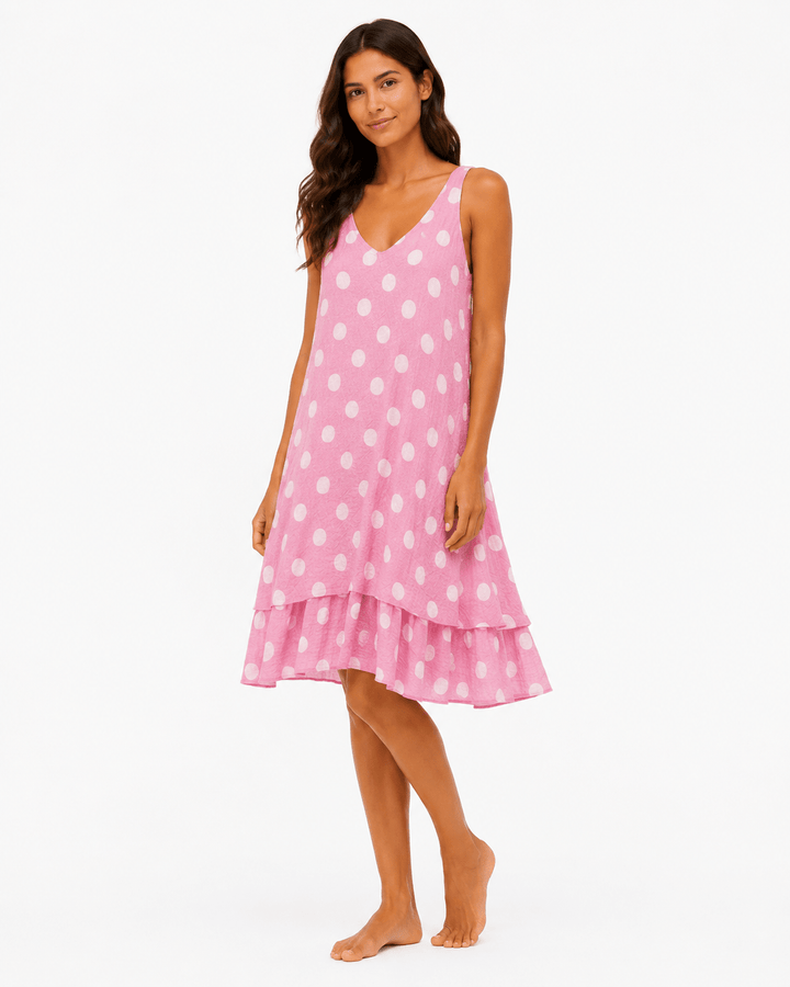 Morena A - line polka dot - Must Boutique