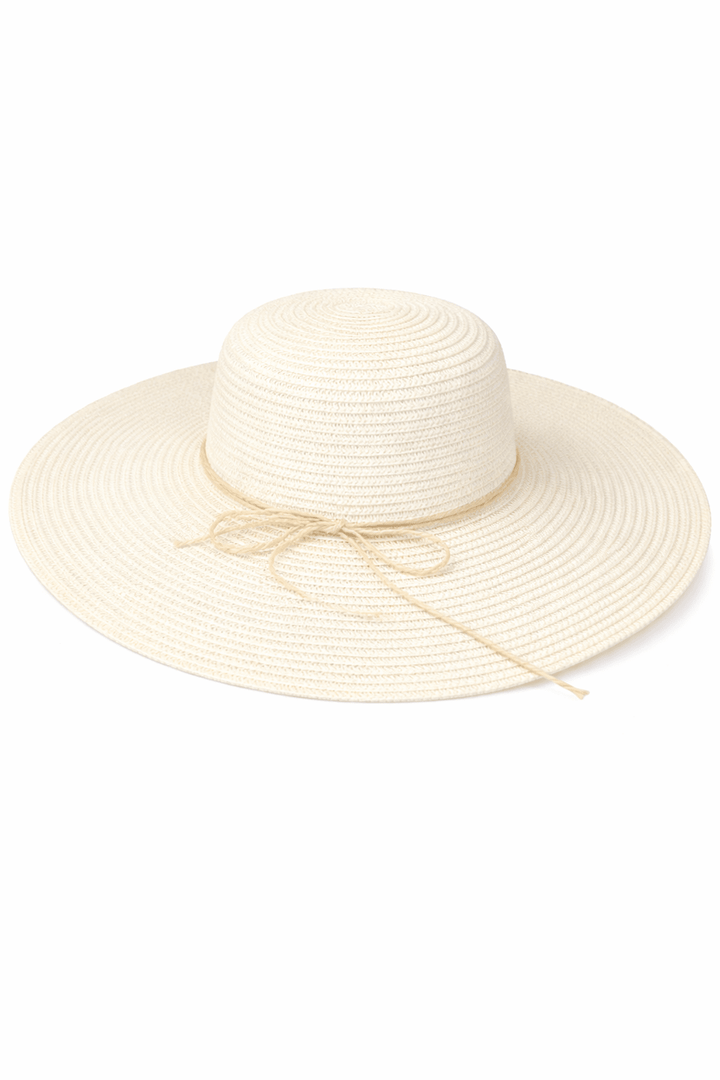 Natural Straw Wide - Brim Sun Hat - Must Boutique