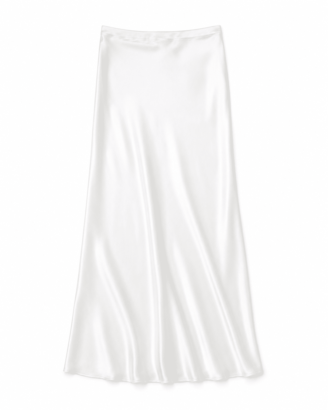 Nour Sateen Midi skirt - Must Boutique
