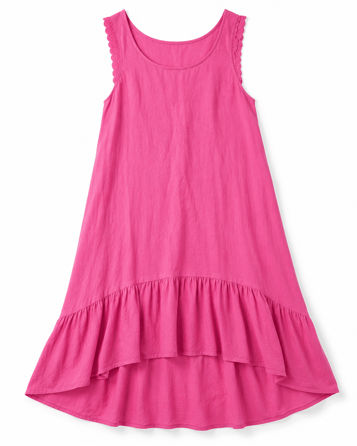 Pamela A-line Ruffle Dress - Must Boutique