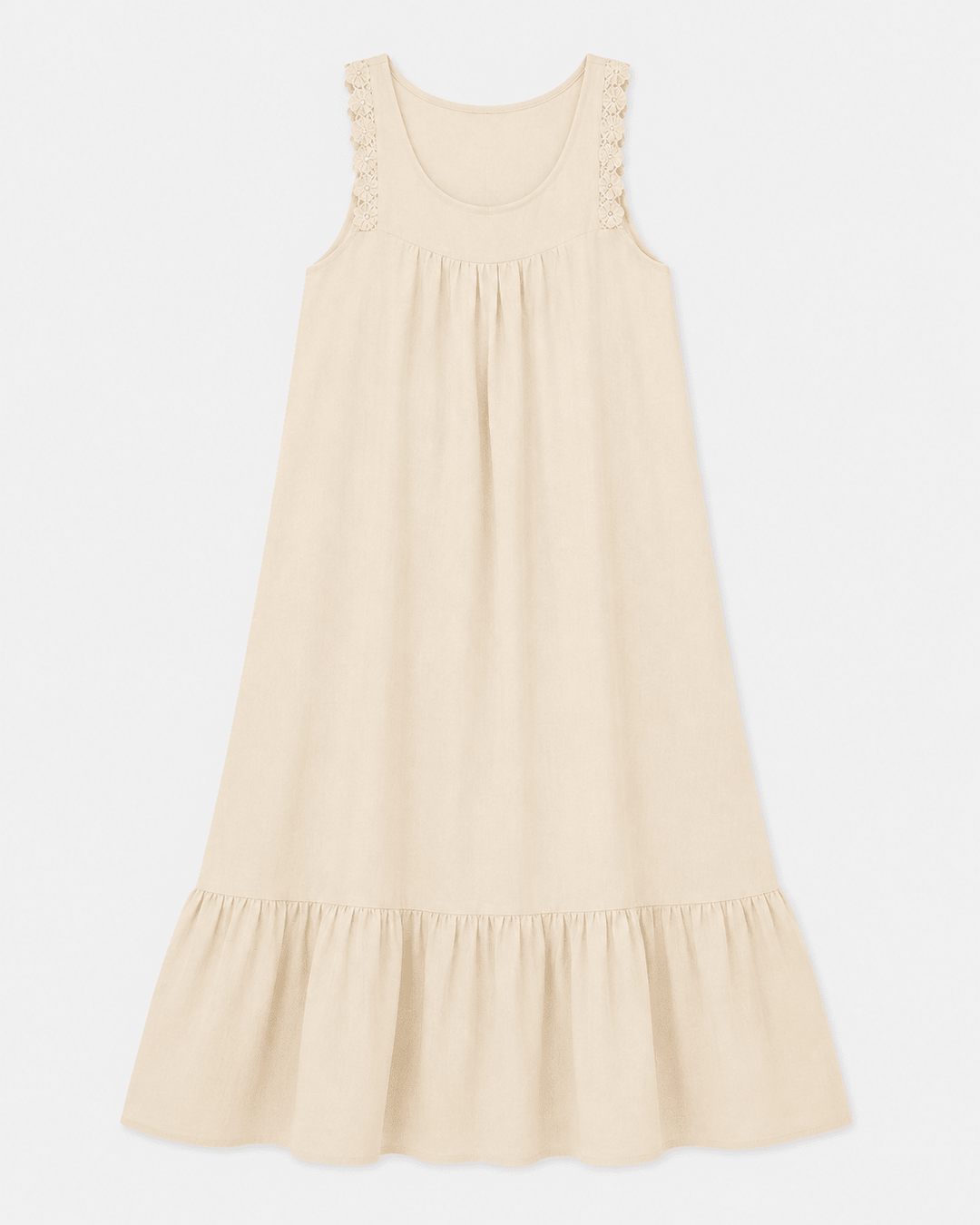 Pamela A-line Ruffle Dress - Must Boutique