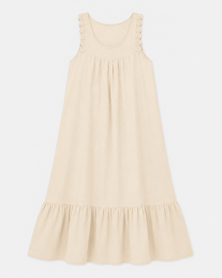 Pamela A-line Ruffle Dress - Must Boutique