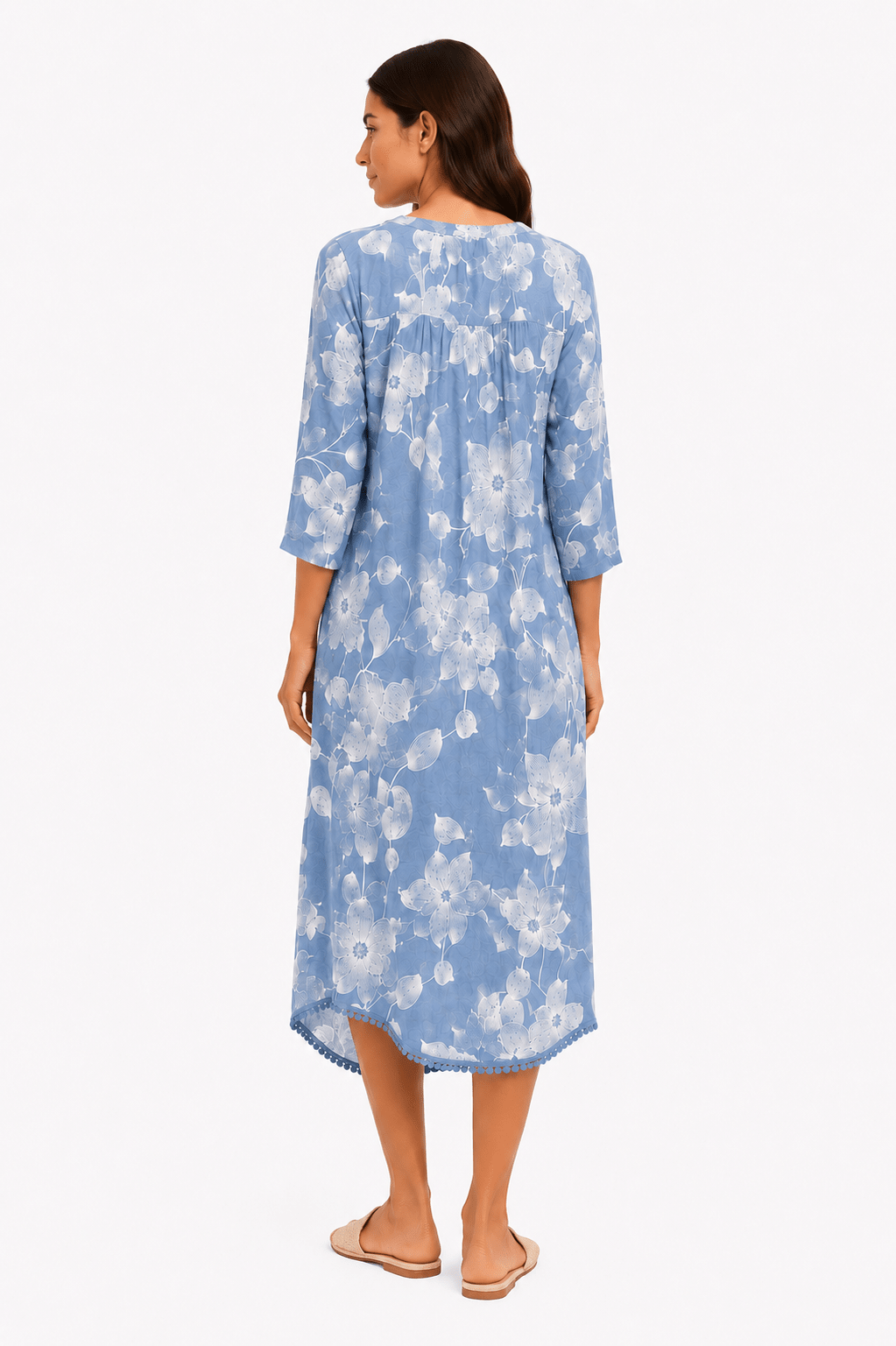 Rio Floral Linen Dress - Must Boutique