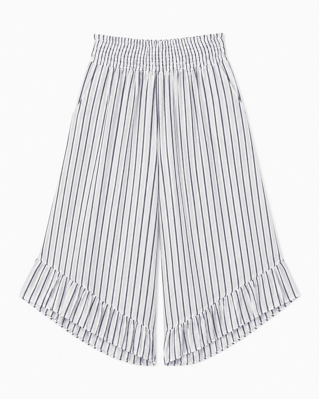 Rodrigo Linen Ruffle Culottes - Must Boutique