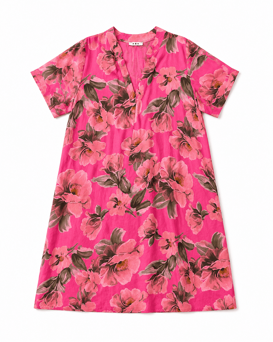 Rosalie Floral V-Neck Dress - Must Boutique