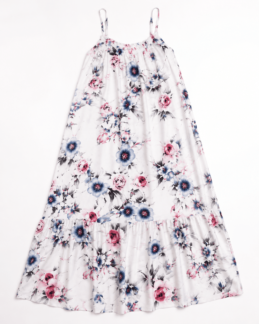 Rosalie Watercolor Floral Maxi Dress - Must Boutique