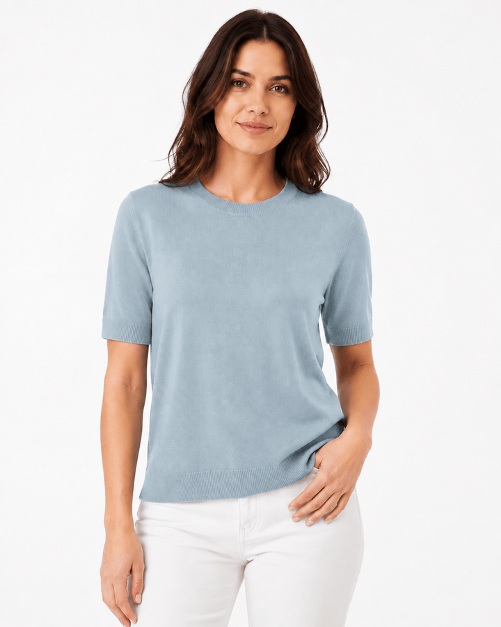 Rosie Crewneck Tee - Must Boutique