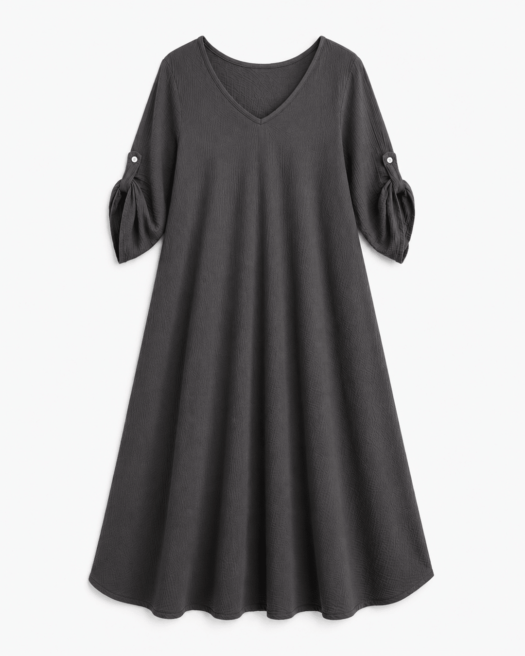 Sahara Roll - Tab Sleeve Muslin Maxi Dress - Must Boutique