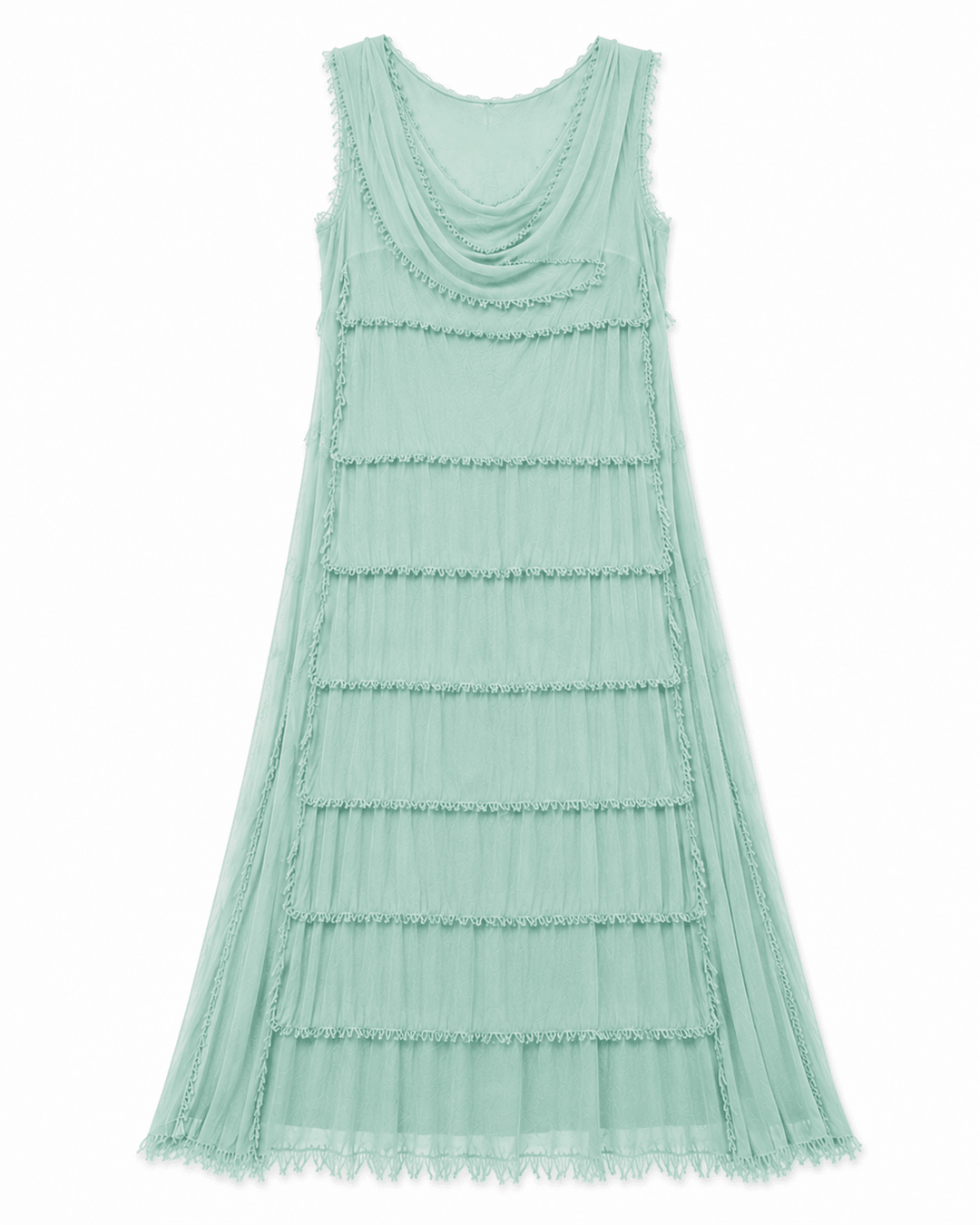 Sara Silk Layered dress - Must Boutique