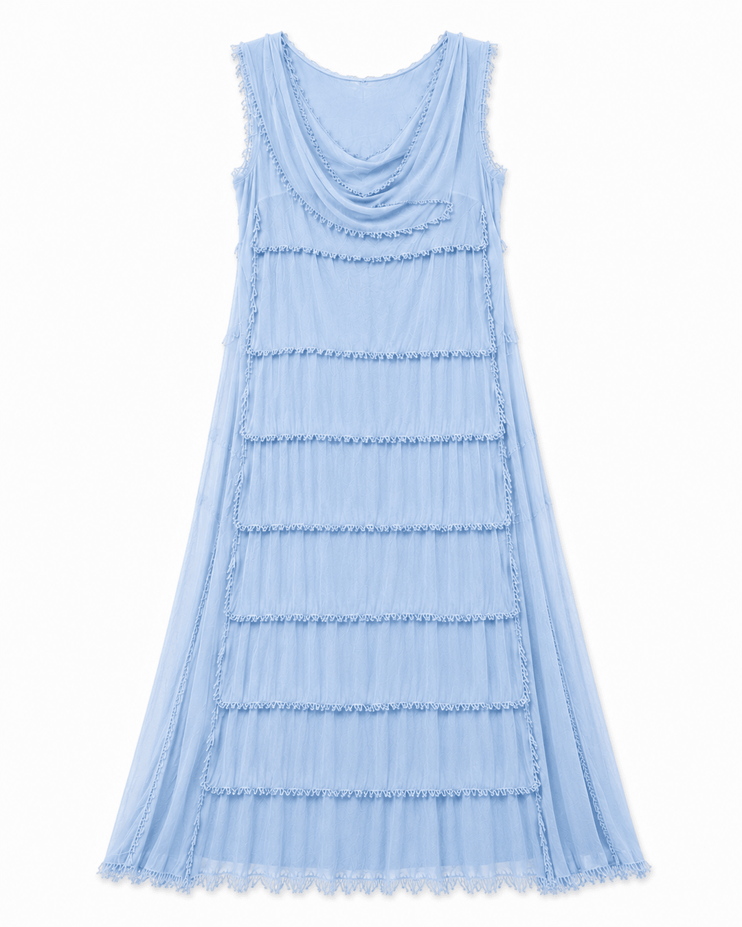Sara Silk Layered dress - Must Boutique