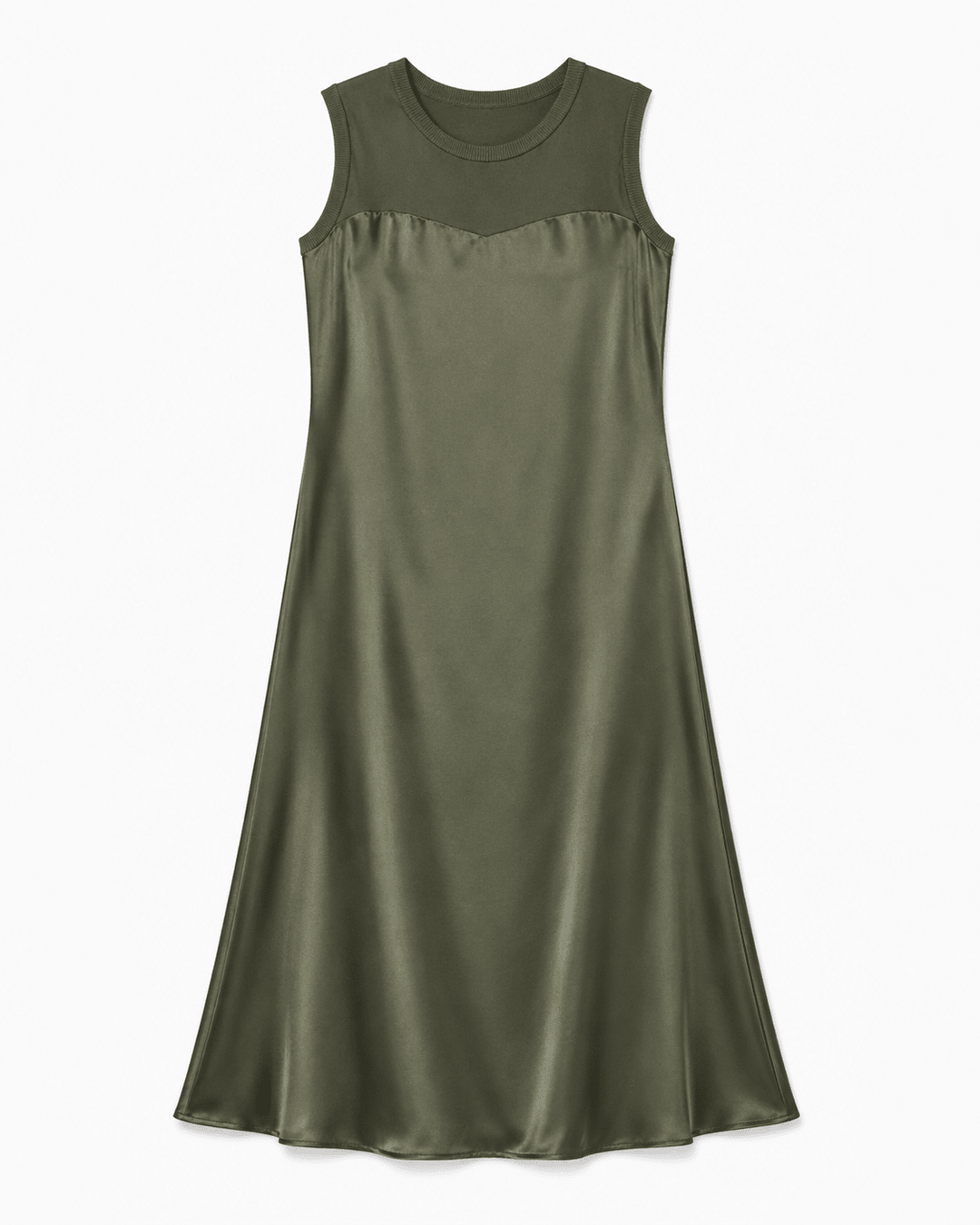 Satin Harmony Midi Dress - Must Boutique