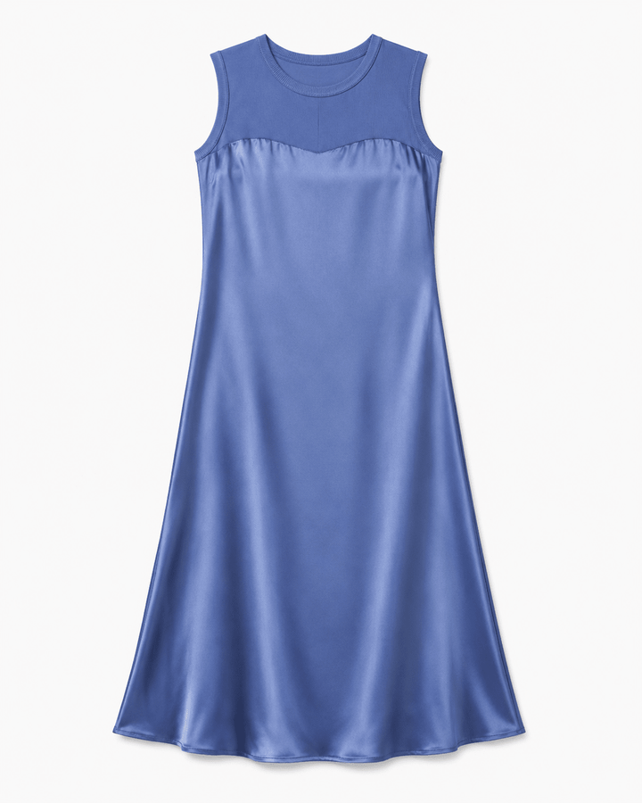 Satin Harmony Midi Dress - Must Boutique