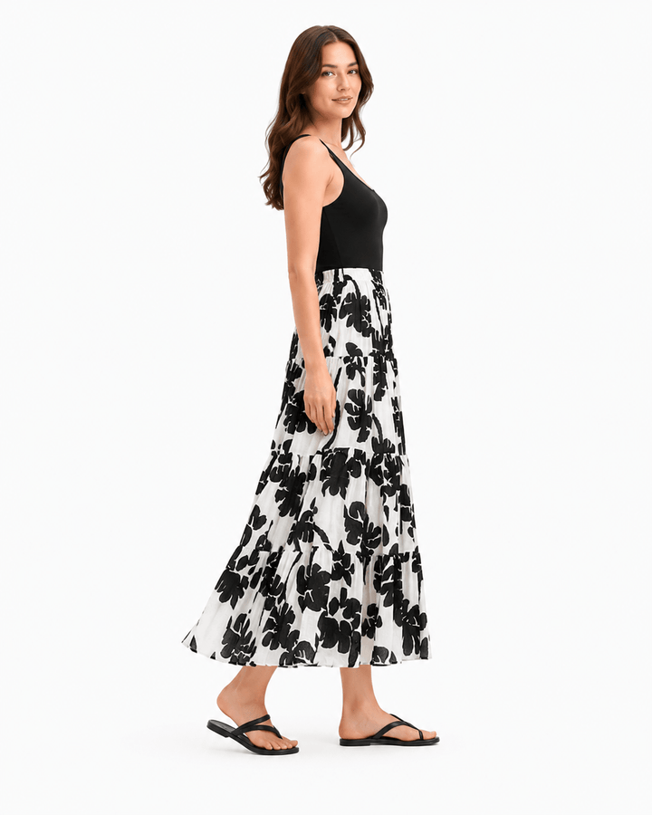 Savannah A-Line Maxi Skirt - Must Boutique