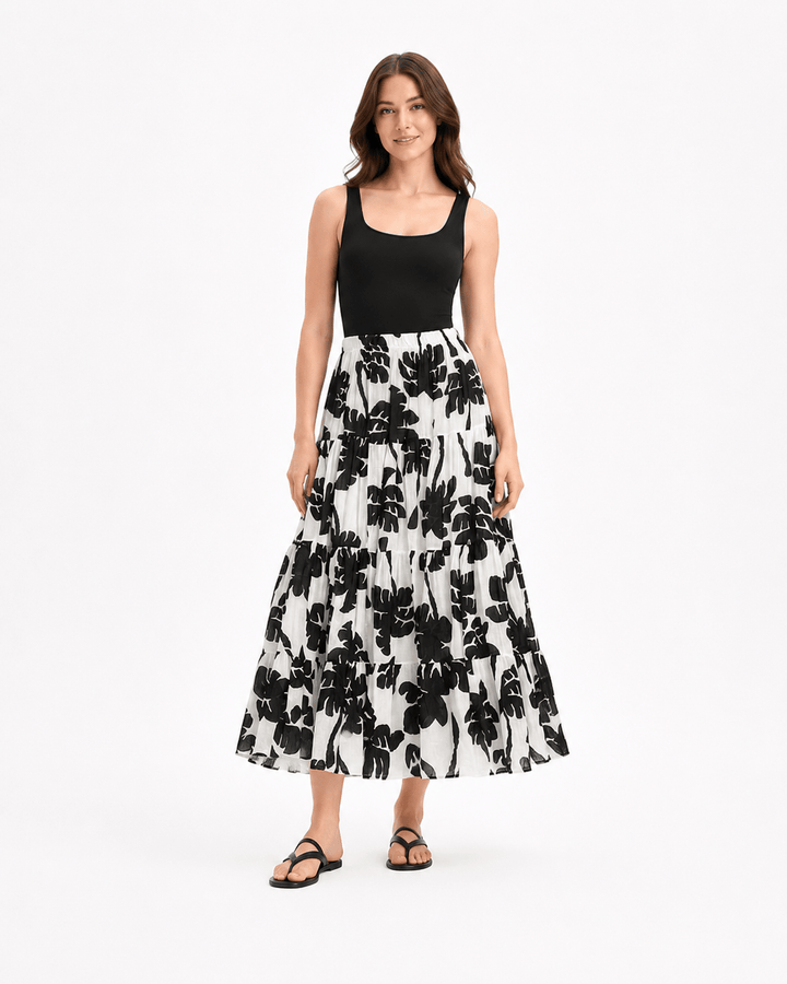 Savannah A-Line Maxi Skirt - Must Boutique