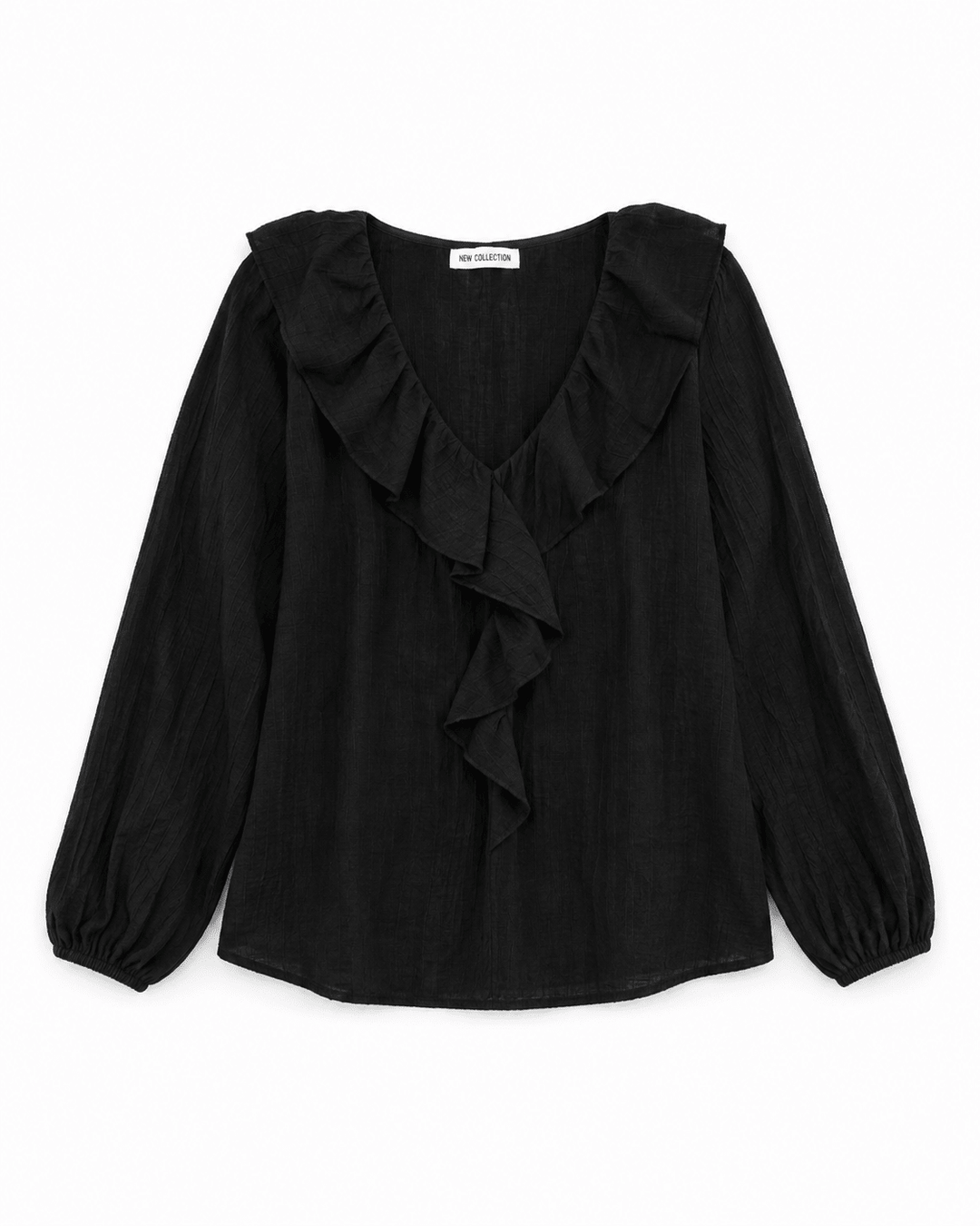Scarlett V-Neck Ruffle Top - Must Boutique