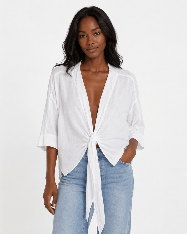Sierra Front tie Bolero - Must Boutique