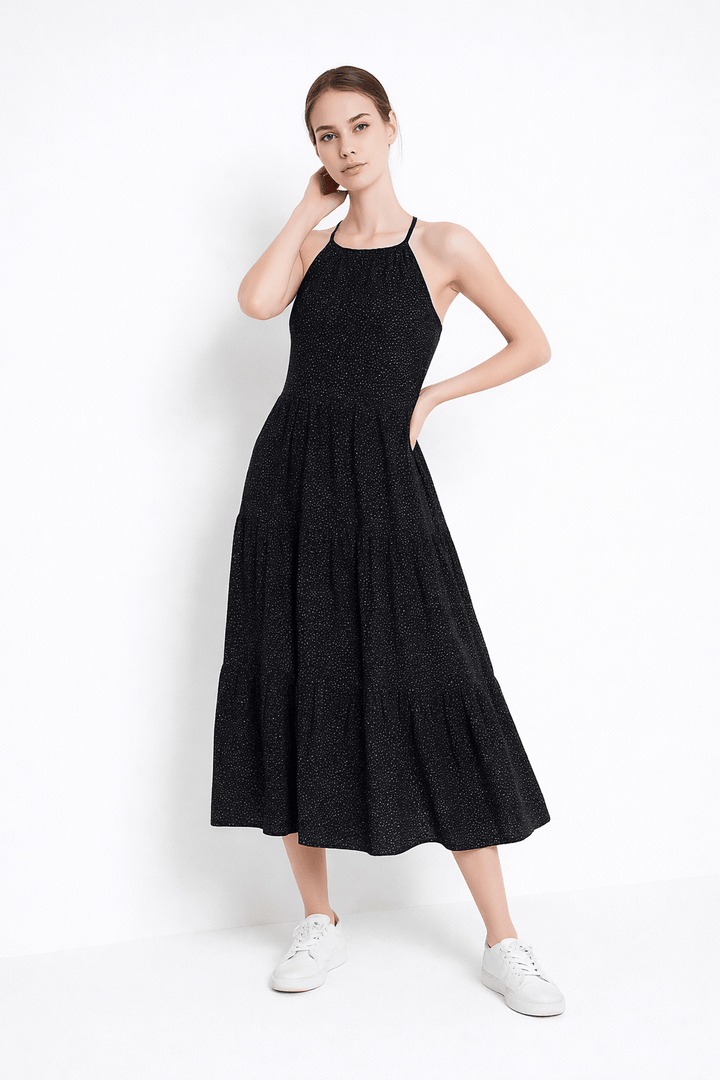 Sunday Maxi Dress with Floral print - Must Boutique