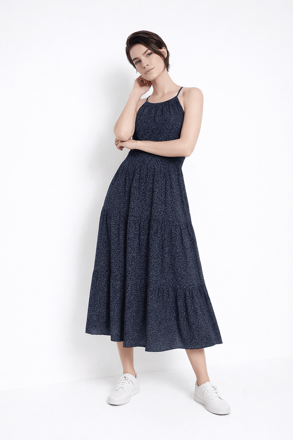 Sunday Maxi Dress with Floral print - Must Boutique