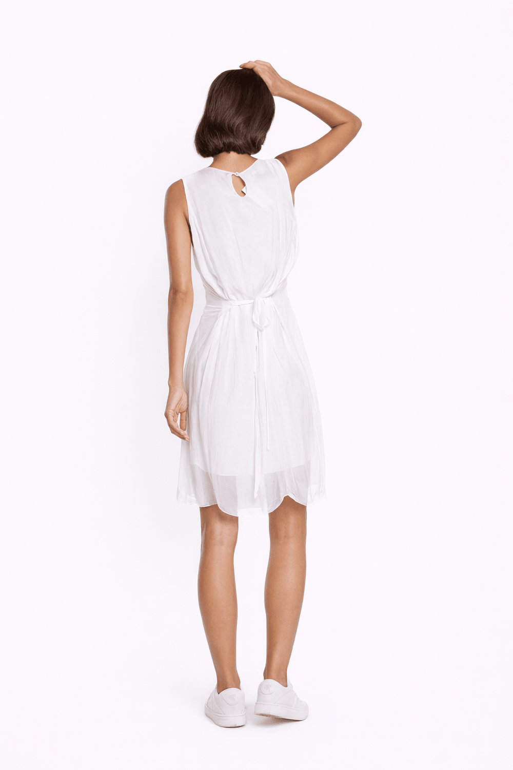 The Soft Cascade Ruffle Dress - Must Boutique