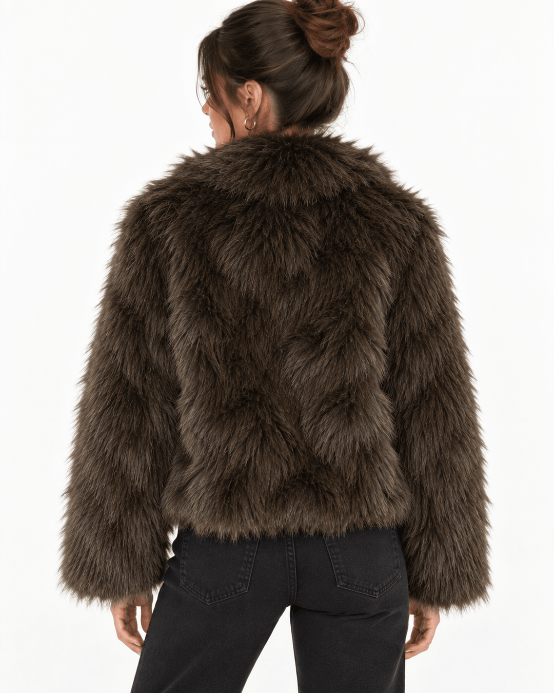 Theodora Faux Fur Jacket - Must Boutique