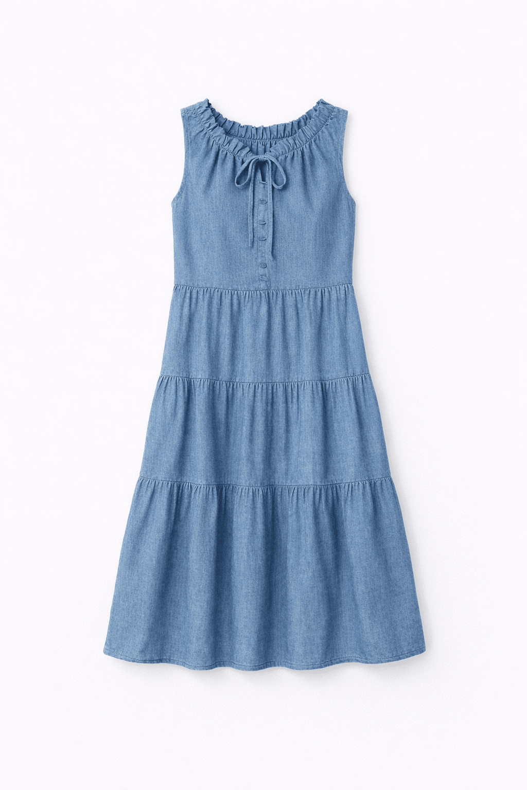 Tiered Midi Dress - Must Boutique