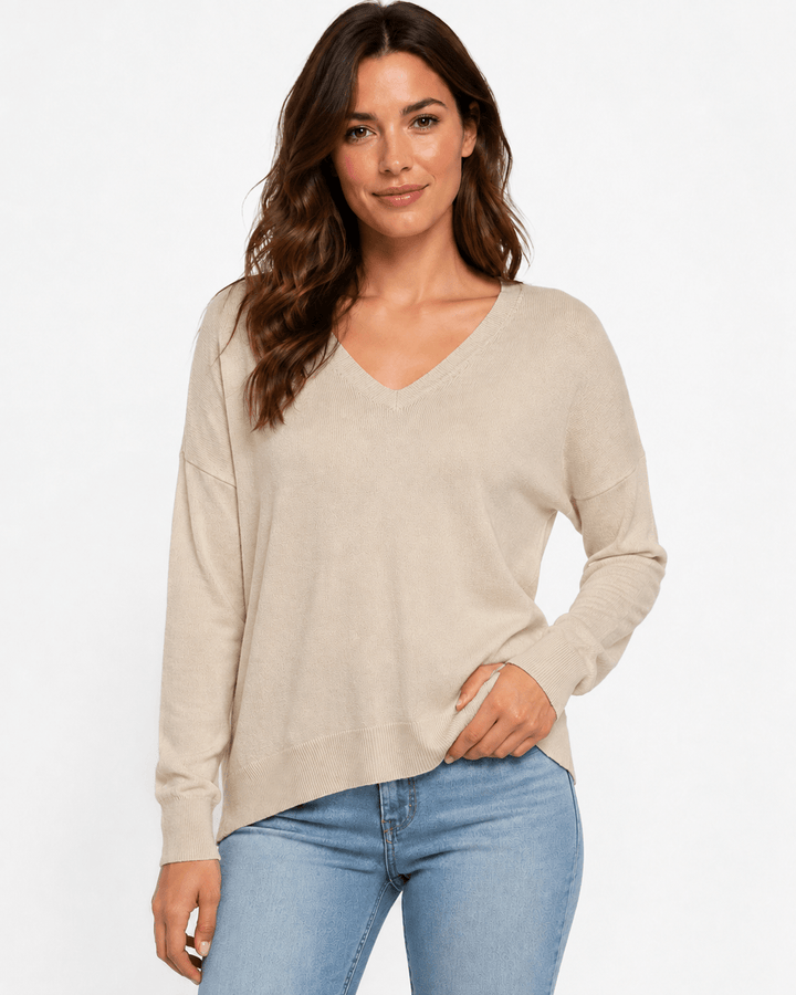 Tuesday V-Neck Knit Sweater - Must Boutique