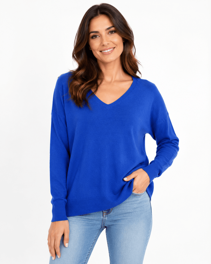 Tuesday V-Neck Knit Sweater - Must Boutique